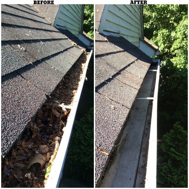 Gutter cleaning from The Brothers that just do…